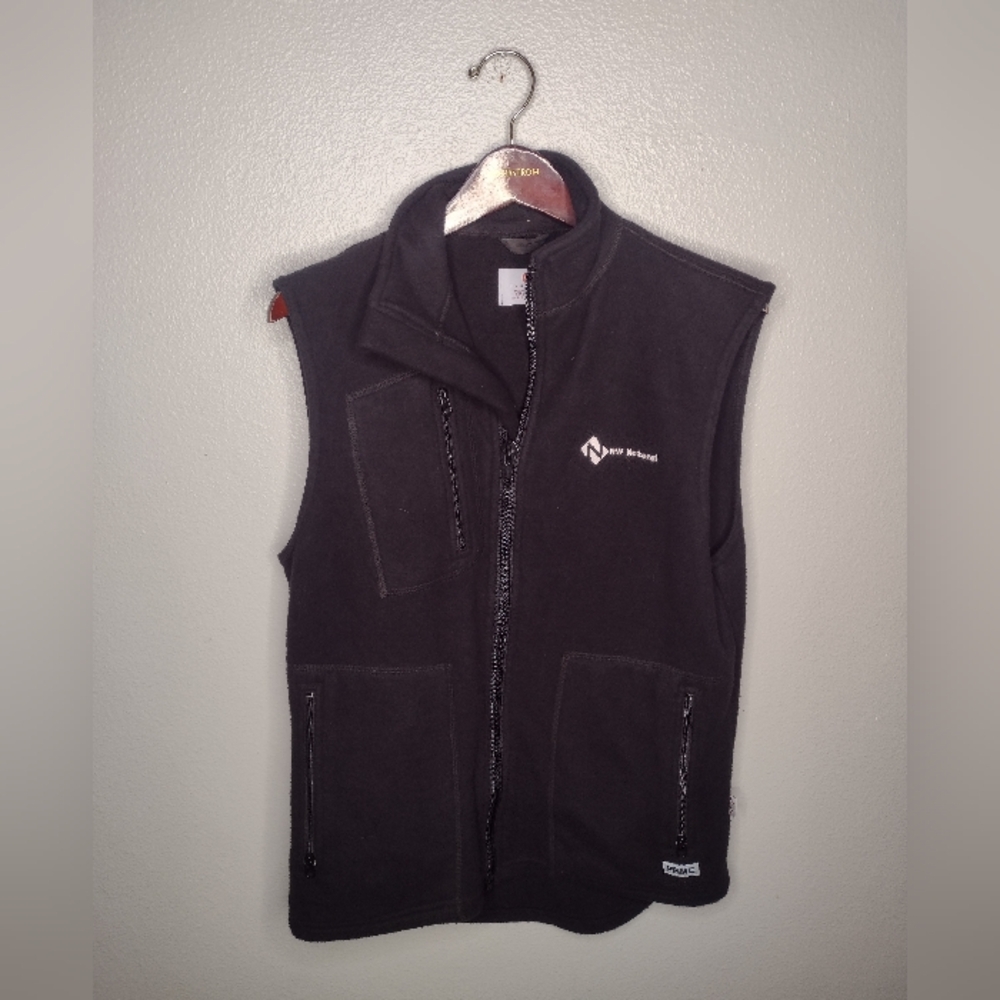 Tyndale Mens Flame Resistant  Full Zip Fleece Vest Medium Black USA A28